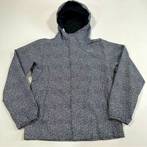 The North Face Girls Size L DryVent Hooded Full Zip Windbreaker Rain Jacket